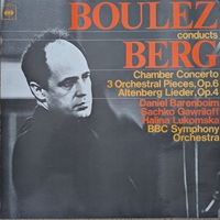 CBS : Barenboim - Berg Chamber Concerto